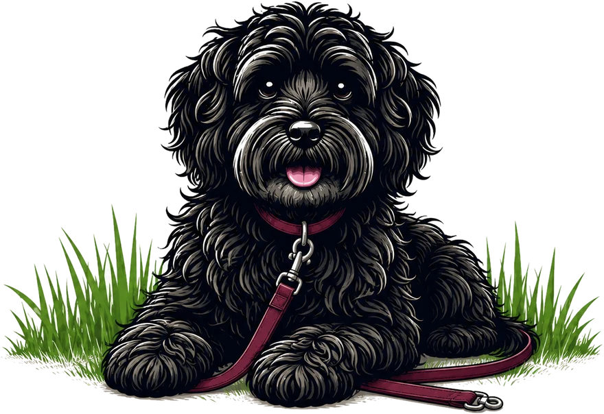 Drop In Visit illustrated by the Walking Paws dog